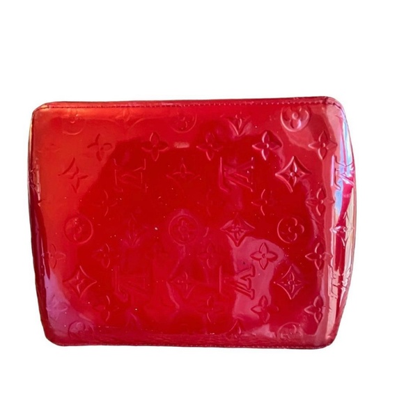 Vintage Louis Vuitton Rose Pop Monogram Vernis Bellevue PM Bag - Picture 5 of 7